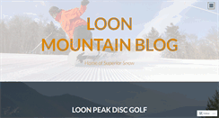 Desktop Screenshot of blog.loonmtn.com