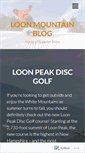 Mobile Screenshot of blog.loonmtn.com